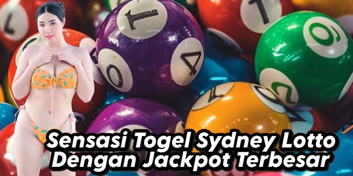 Sensasi Togel Sydney Lotto Dengan Jackpot Terbesar